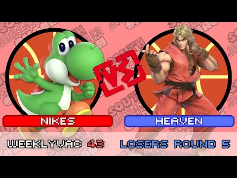 WeeklyVac 43 - SSBU - Nikes (Yoshi) vs Heaven (Ken)