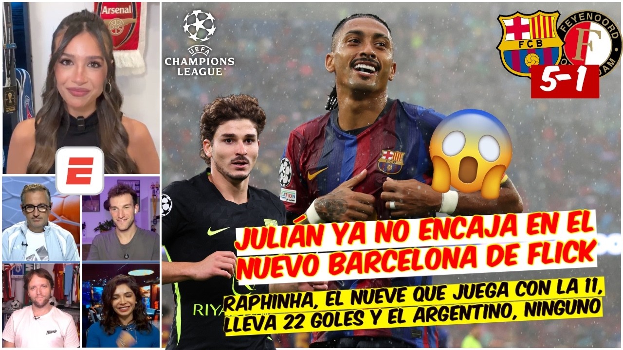 Raphinha ESTÁ HACIENDO olvidar que BARCELONA NECESITABA a Julián Álvarez | Exclusivos