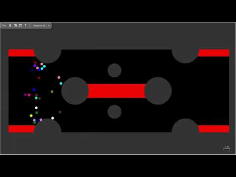 Survival Proliferation 16 | Marble Race in Algodoo