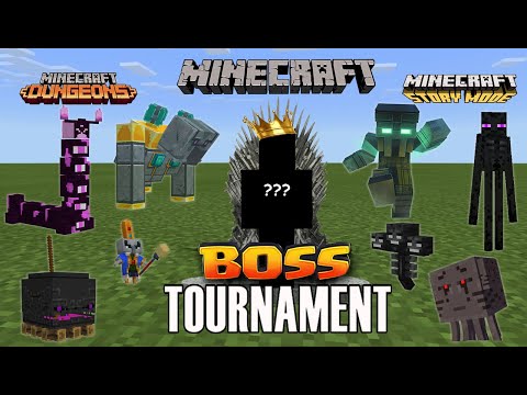 CoolFire Gaming - Minecraft BOSSES Tournament (Minecraft, Minecraft Dungeons, Minecraft Story Mode) Echoing Void