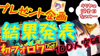 【当選発表！】誕生日企画プレゼントは誰の手に！？