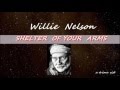 Shelter of your arms.  Willie Nelson. ( with lyric )