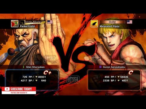 "Best Bout Replays" USF4 - ParkerYoshii vs Melanated Hippy  (1080p HD 60fps)