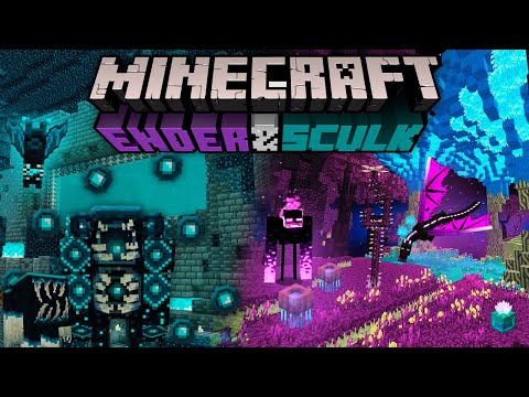 Minecraft 1.21 -  END & SCULK UPDATE TRAILER (Deep Dark Dimension Concept)