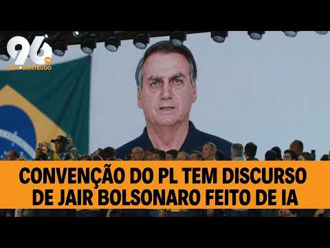 VEJA A FALA DE JAIR BOLSONARO (IA) QUE FEZ FLÁVIO SE EMOCIONAR NA CONVENÇÃO DO PL