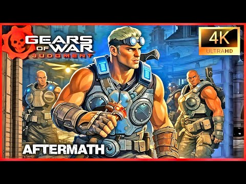 Gears of War Judgment: AFTERMATH - 4 player Co-op Split Screen (Full Game) Ultra 4K 60FPS