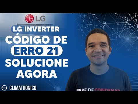 Vídeo: Máquina LG Inverter - Erro 21: Guia Prático em 8 Passos