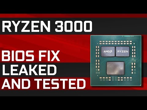 AMD BIOS Boost Fix Leaked and Tested! Ray Tracing Cores in NAVI?