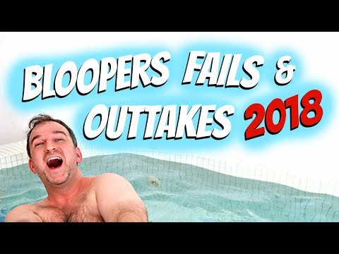 Bloopers, Fails & Outtakes 2018 | Jan Vloggaa Travel videos