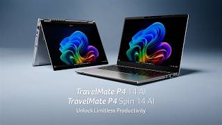 Acer TravelMate P4 14 AI & TravelMate P4 Spin 14 AI – 2026