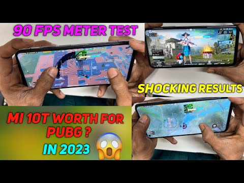 Xiaomi Mi 10T Worth For Pubg Mobile In 2023 ? 90 Fps Meter Test ✅ Shocking Results 😱