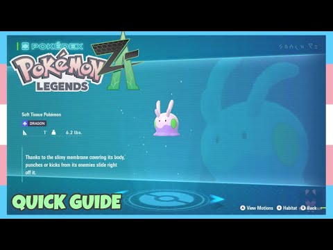 Where To Catch Goomy In Pokemon Legends ZA | Location Quick Guide