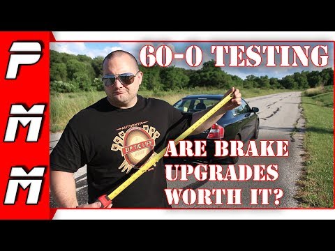 Are Brake Upgrades Worth It For A Street Car Daily Driver? 60-0 Testing