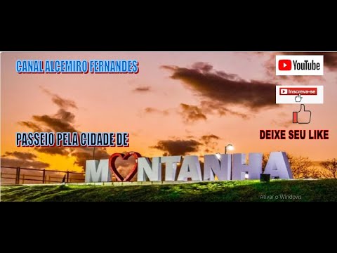 Cidade de Montanha  no Espírito Santo,  Brasil - 17/05/2025