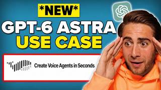 ChatGPT-6 Astra + Fish Audio = AI Voice Agent in Seconds (New ChatGPT Astra Use Case)