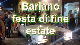 preview picture of video 'Bariano: festa fine estate.'
