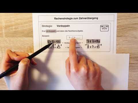 Plusrechnen bis 20 (Strategie Verdoppeln)