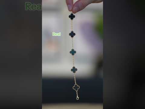 $15 vs $5000 Van Cleef Bracelet! #luxury #fashion #vancleefandarpels #alhambra