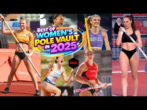 Best of Women's Pole Vault in 2025 #athletics #femalepolevaulters #trackandfield #womenspolevault