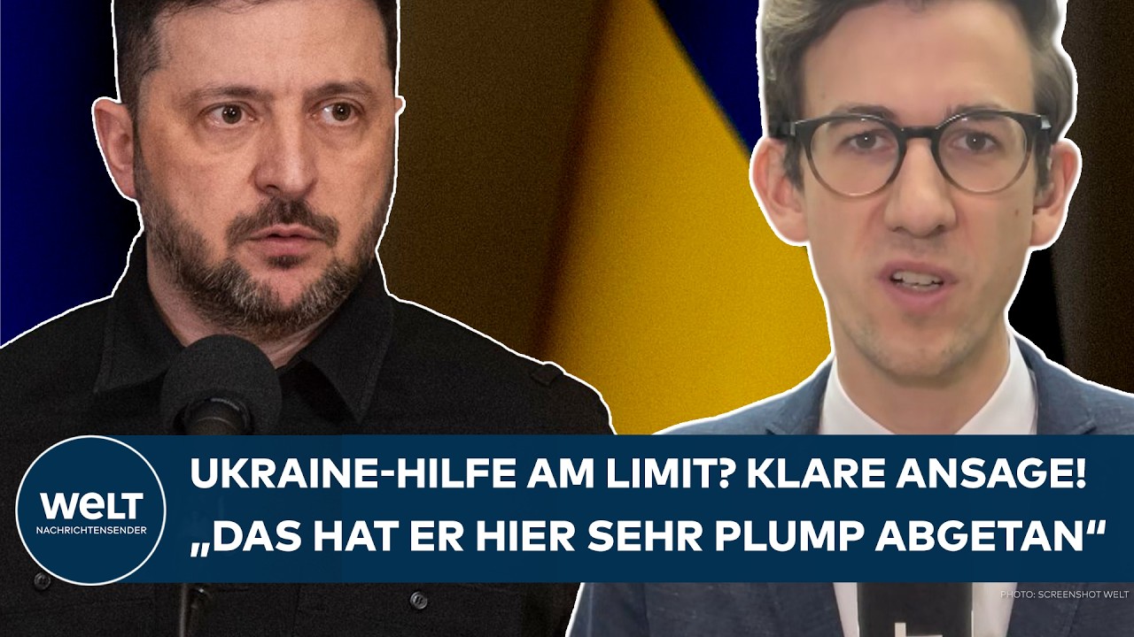 SELENSKYJ IN BRÜSSEL: "Das hat er hier sehr plump abgetan" - Ukraine-Hilfe am Limit? Europas Ansage!