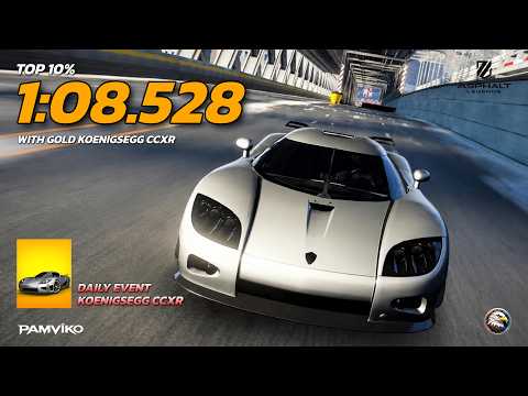 Koenigsegg CCXR | Top 10% - 1:08.528 | Quantum Jumps - New York | ASPHALT LEGENDS