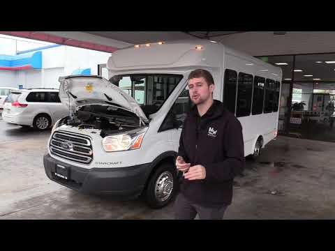 2016 Ford Starlite Transit 14 Passenger + Interior Luggage - S46089