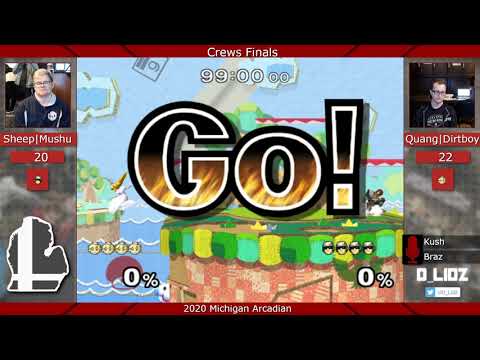 Michigan Arcadian Winter 2020 Crews Finals: Team Sheep/Kuyashi vs Team Quang/Juggleguy