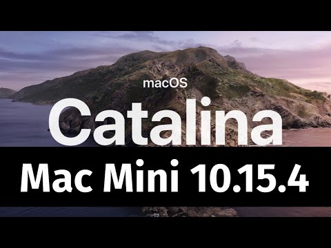 How to Update to macOS Catalina 10.15.4 - Mac mini