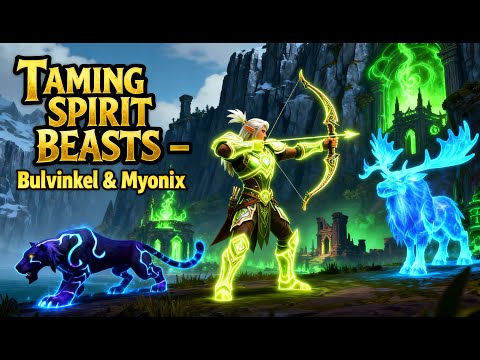 Cómo domar bestias espirituales raras en Legion Remix: ¡Guía del cazador Bulvinkel y Myonix!