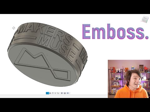 Wrap Text in Fusion 360 using Emboss (FINALLY!!!)