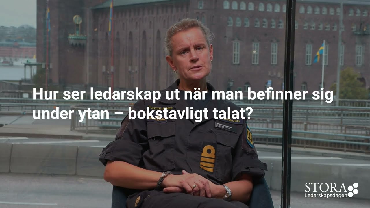Paula Wallenburg Intervju från Stora Ledarskapsdagen 2025