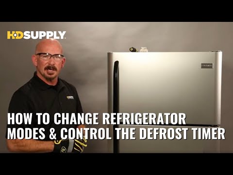 How to Change Refrigerator Modes and Control the Defrost Timer | HD Supply
