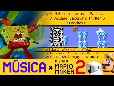 TEMAZOS MUSICALES 🎵 con Dificultad PODEROSA 🎶 - Super Mario Maker 2 - ZetaSSJ