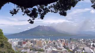 鹿児島市　城山公園展望台  鹿児島県　kagoshima-city  shiroyama