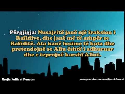 003. Nusajritë janë më të ashpër se Rafiditë dhe janë fraksion i humbur-Salih el Feuzan