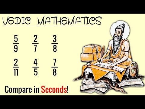 Fastest Way To Compare Fractions - Vedic Maths Tricks