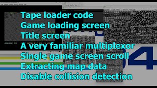 C64 Games memories - Arnie - Technical