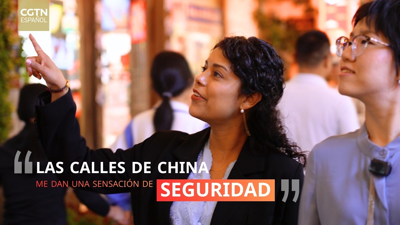 Influencer guatemalteca: las calles de China me dan una sensación de seguridad