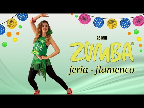 Clase de Zumba especial Feria - flamenco #zumba #feria #flamenco