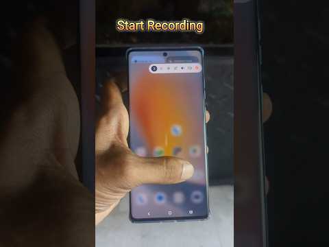 Moto Edge 50 Fusion : How to Screen Record