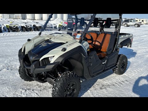 2026 Yamaha Viking 700 EPS Ranch Edition Walkaround with Yamaha folding W/S and SuperATV Rear Window