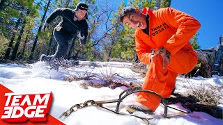 Prison Break Challenge With Primitive Technology!!