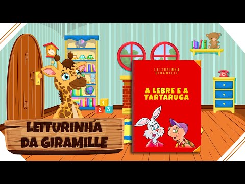A Lebre e a Tartaruga - Giramille | Livro Animado Musical - Leiturinha