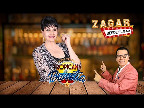 Zagar desde el bar con La Sonora Tropicana de Benetia