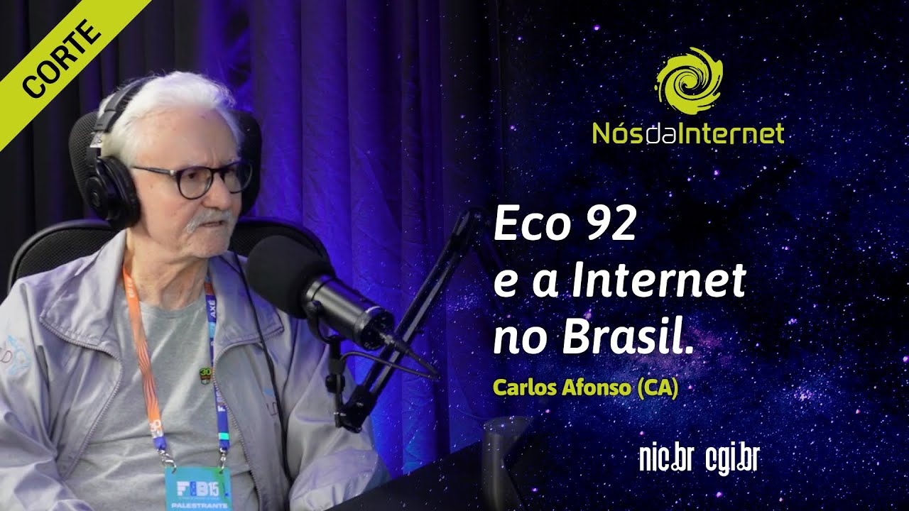 Eco 92 e a Internet no Brasil | Nós da Internet