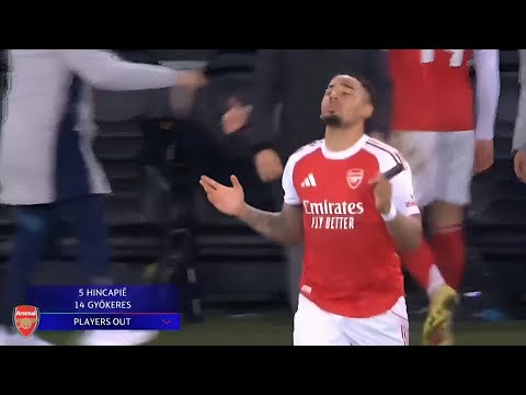 Gabriel Jesus vs Club Brugge (10/12/2025)