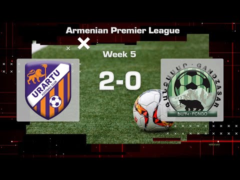 Urartu - Gandzasar 2:0, Armenian Premier League 2024/25, Week 05