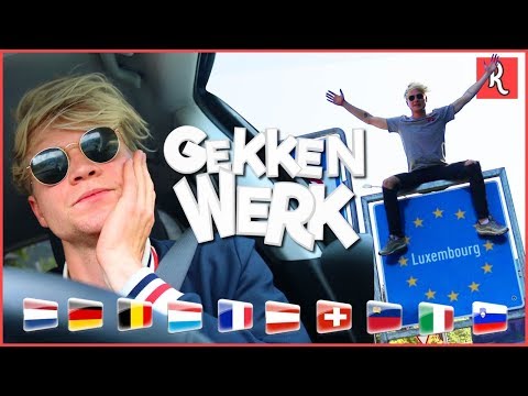 10 LANDEN BEZOEKEN BINNEN 24 UUR | #6 GEKKENWERK | Kalvijn