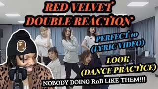 KPOP R&amp;B QUEENS!! | Red Velvet - Perfect 10 [Lyric Video] &amp; Look [Dance Practice] (REACTION)