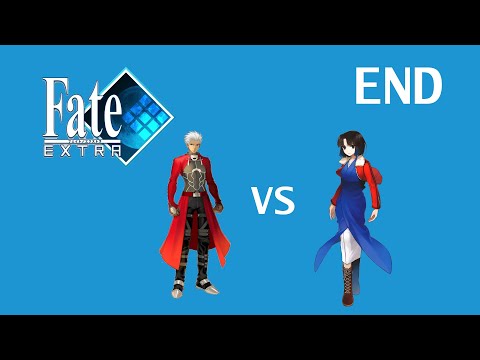 Let's Play Fate/Extra (Archer) (NG+) - END - Fighting a MONSTER